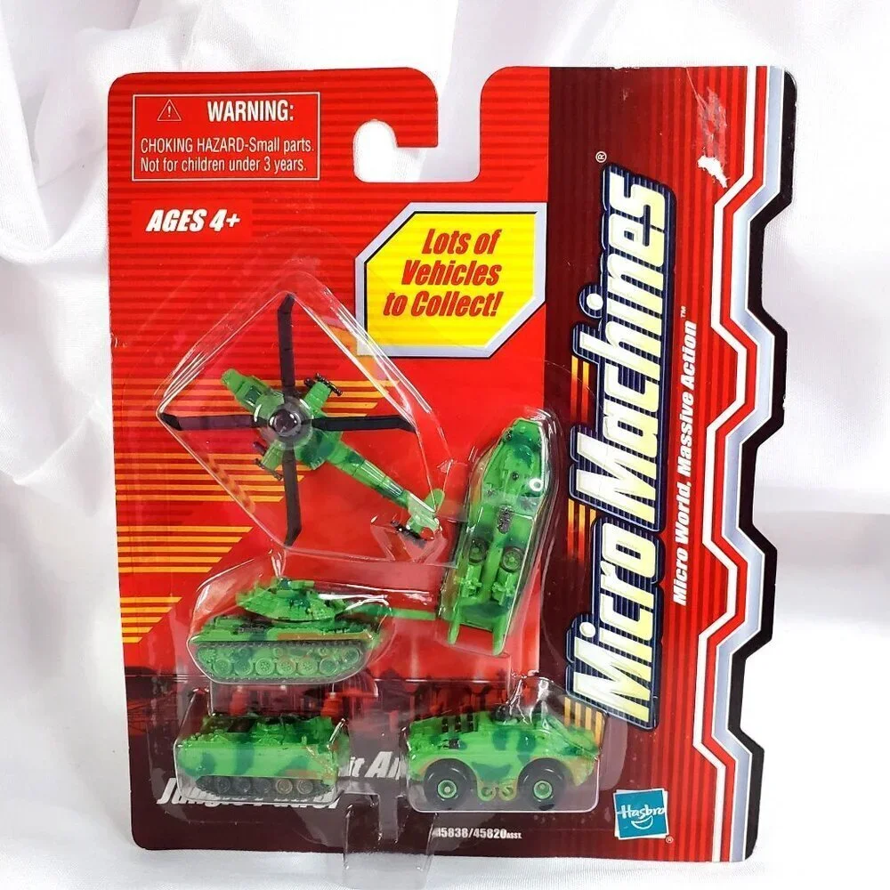 VTG Hasbro Micro Machines Fantasy Packs Mission Unit Alpha Jungle Patrol 2003